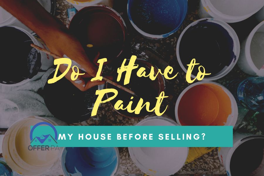 Do I Have to Paint My House Before Listing and Selling?